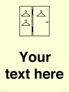 Custom information:  Large Changing room